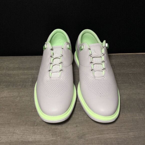 Nike Air Jordan ADG 4 Golf Shoes Grey Green DM0103-003 Men's Size 8 - Picture 2 of 7